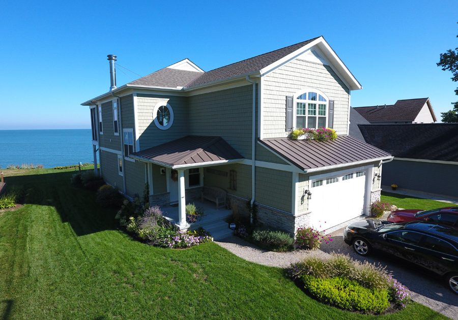 Edgewater Boulevard Lake Home And Breakwall 1