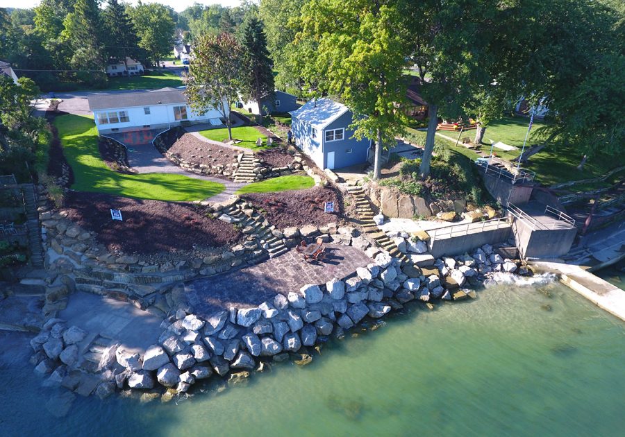 Edgewater Boulevard Lake Property And Breakwall 1
